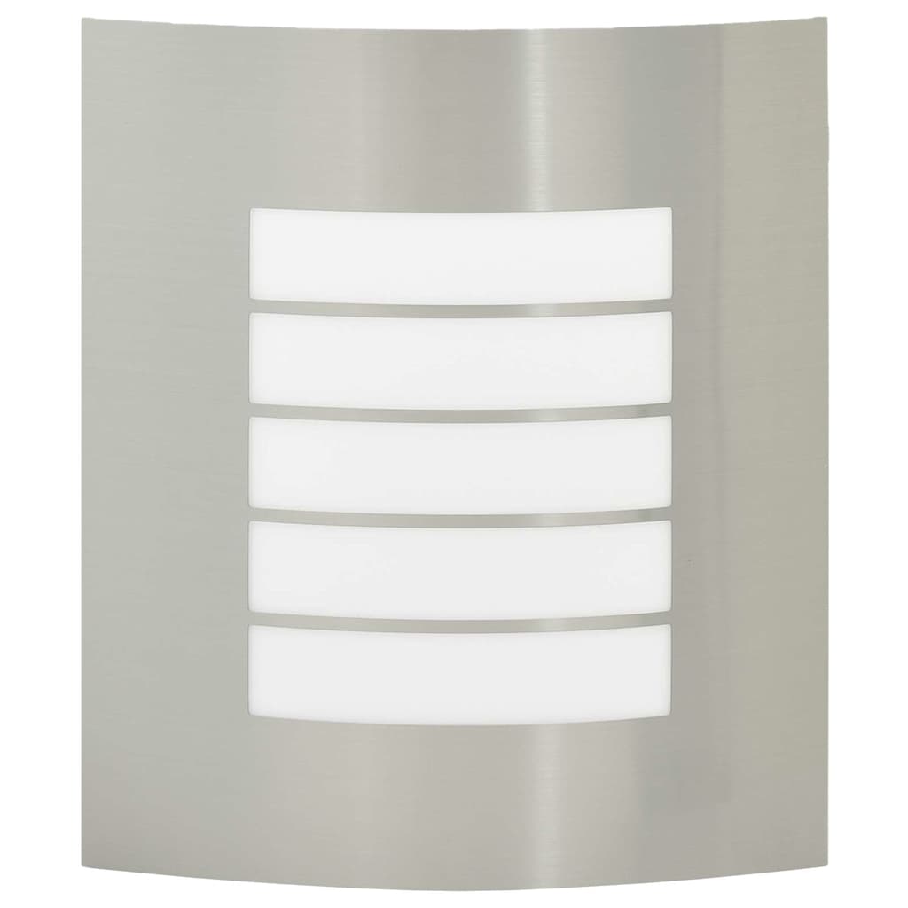 Outdoor Wall Light Silver 23.5 x 9 x 26 cm