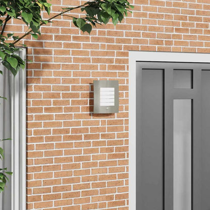 Outdoor Wall Light Silver 23.5 x 9 x 26 cm