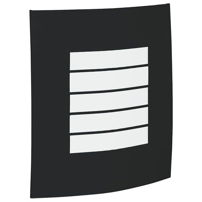 Outdoor Wall Light 2 pcs Black 23.5 x 9 x 26 cm