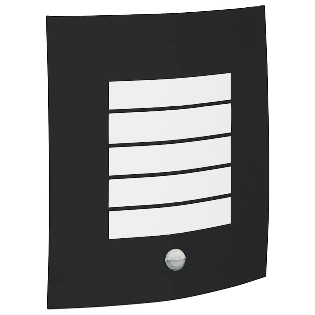 Outdoor Wall Light 2 pcs Black 23.5 x 9 x 26 cm