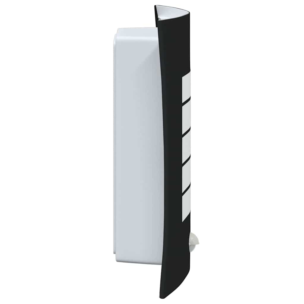 Outdoor Wall Light 2 pcs Black 23.5 x 9 x 26 cm