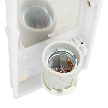Outdoor Wall Light Silver 32 x 10 x 10 cm