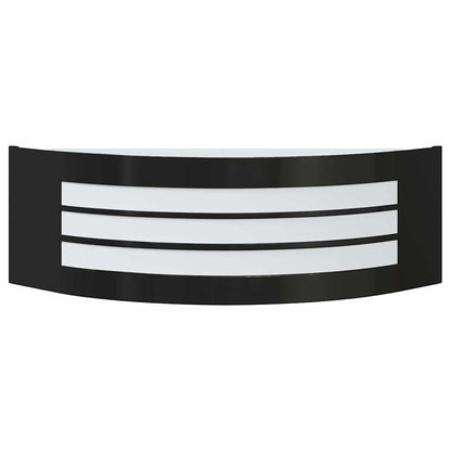 Outdoor Wall Light 2 pcs Black 32 x 10 x 10 cm
