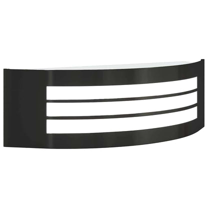 Outdoor Wall Light 2 pcs Black 32 x 10 x 10 cm