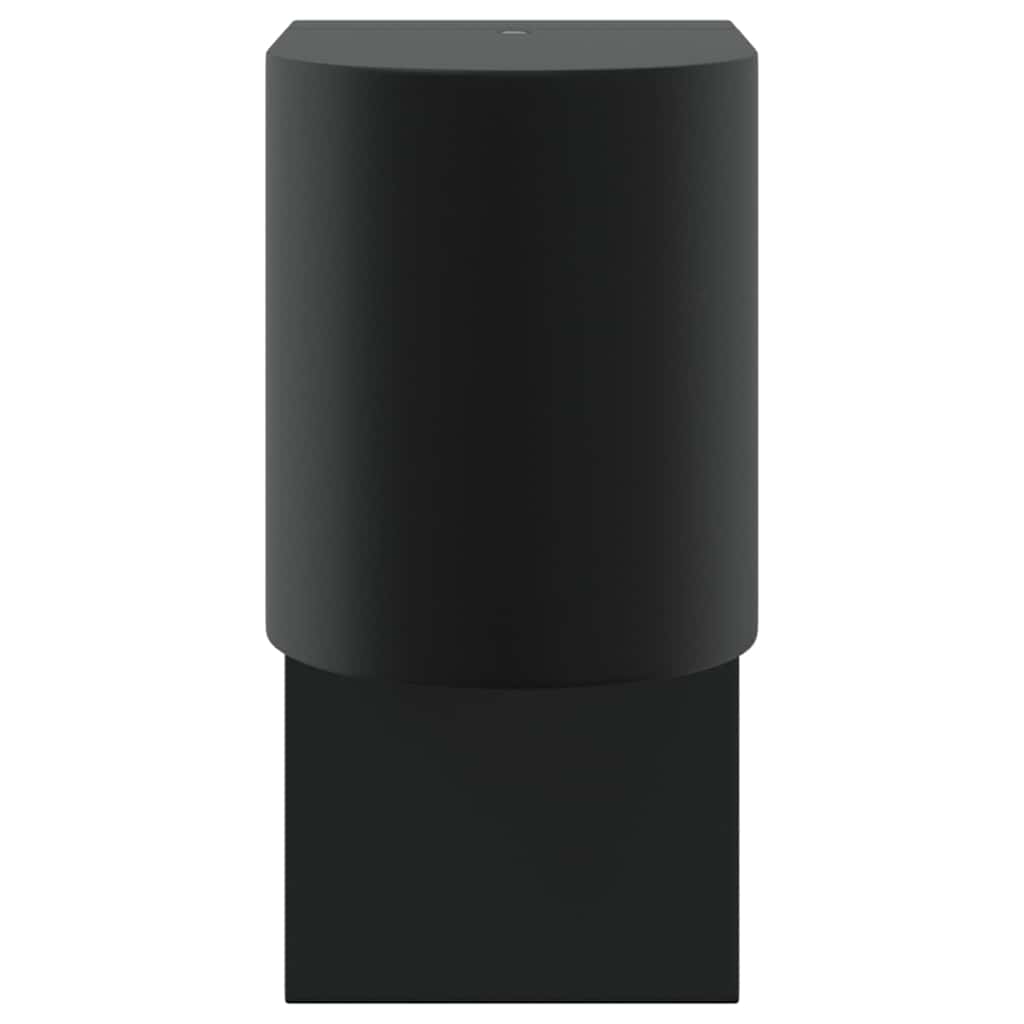 Outdoor Wall Light 2 pcs Black 12 x 7 x 15 cm Stainless Steel