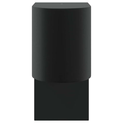 Outdoor Wall Light 2 pcs Black 12 x 7 x 15 cm Stainless Steel