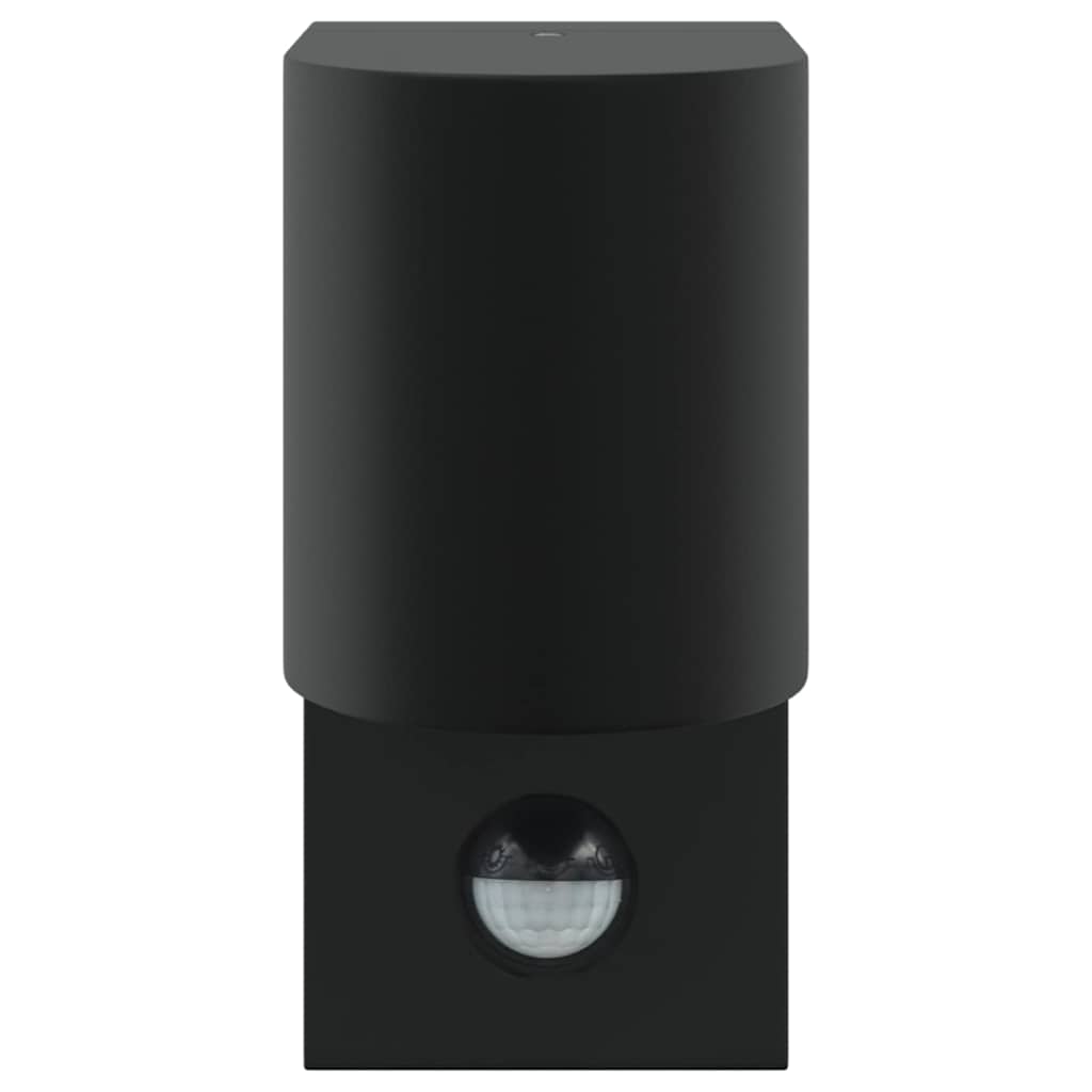 Outdoor Wall Light Black 12 x 7 x 15 cm Stainless Steel