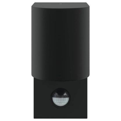 Outdoor Wall Light 2 pcs Black 12 x 7 x 15 cm Stainless Steel