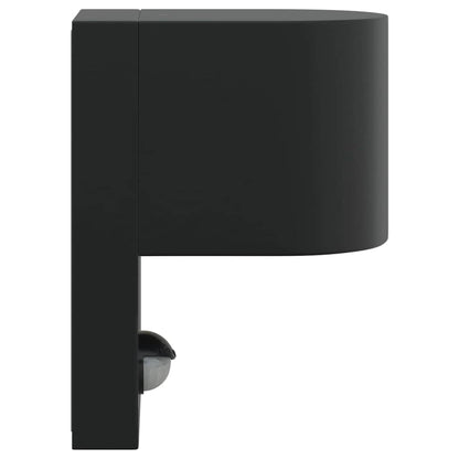 Outdoor Wall Light 2 pcs Black 12 x 7 x 15 cm Stainless Steel