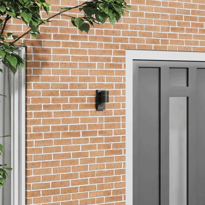 Outdoor Wall Light Black 6.5 x 10.5 x 16 cm