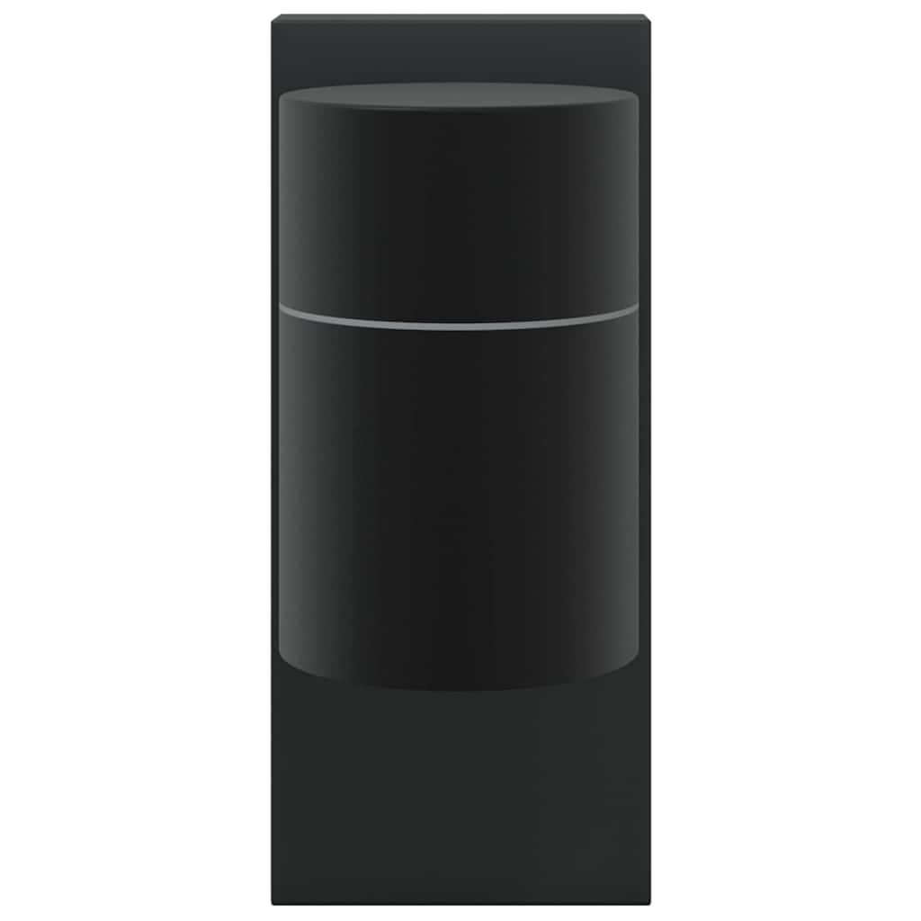 Outdoor Wall Light Black 6.5 x 10.5 x 16 cm