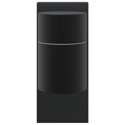 Outdoor Wall Light Black 6.5 x 10.5 x 16 cm