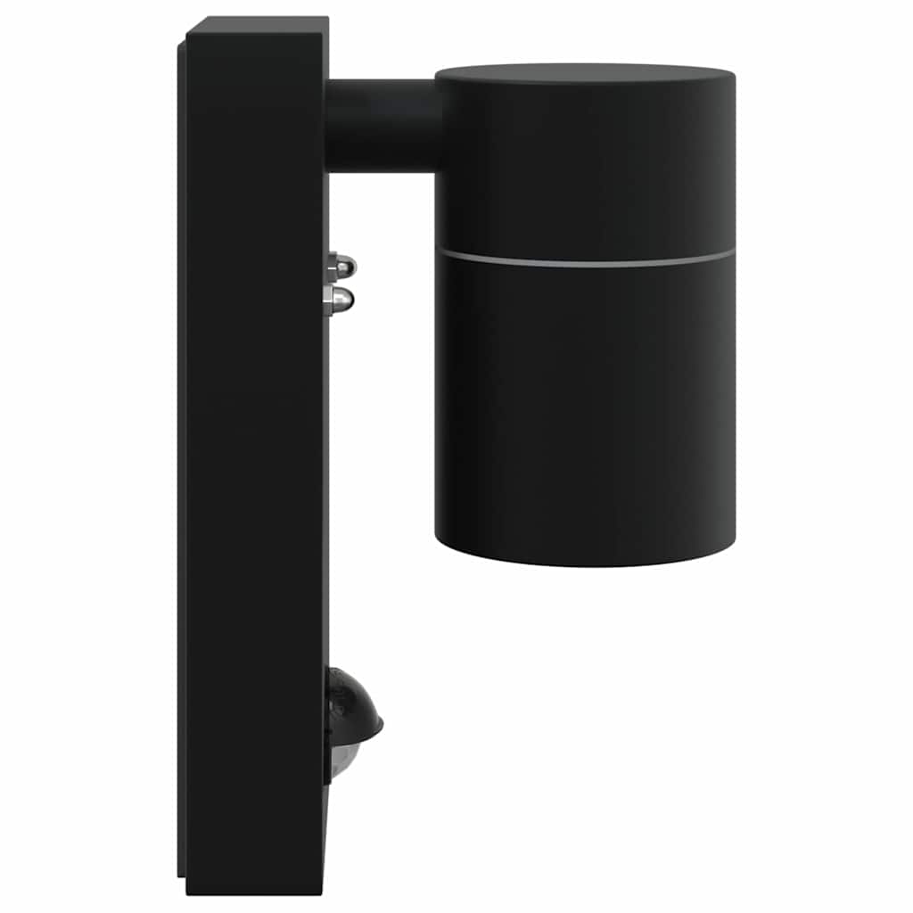 Outdoor Wall Light Black 6.5 x 10.5 x 16 cm
