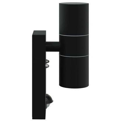 Outdoor Wall Light Black 7 x 10 x 22 cm