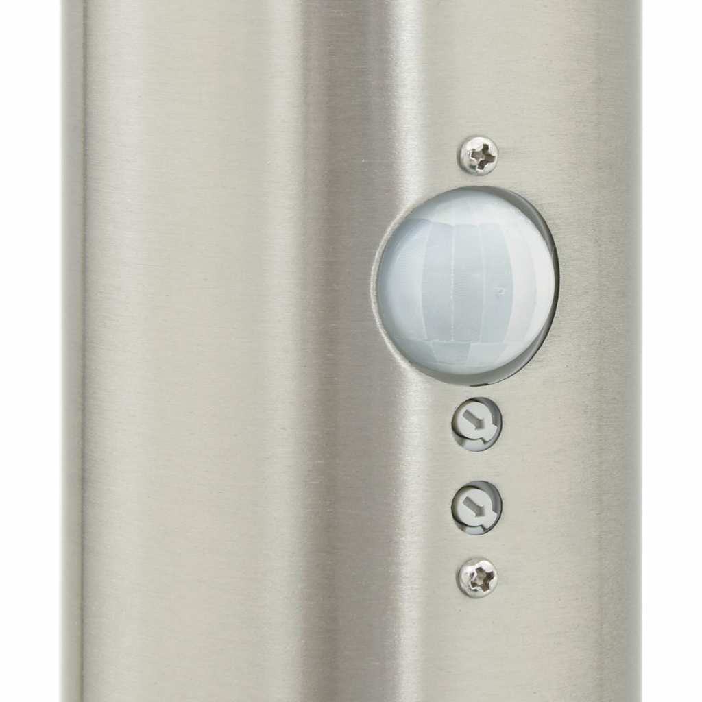 Bollard Lights with Sensor&Outlet 3pcs 50 cm