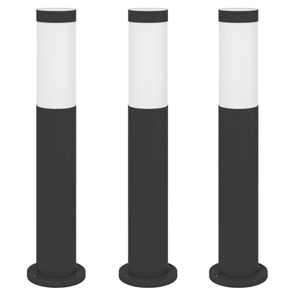 Bollard Lights 3pcs 50 cm Stainless Steel IP44