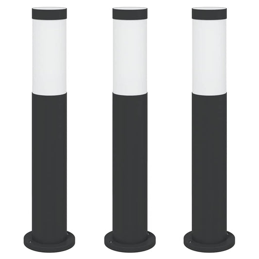 Bollard Lights 3pcs 50 cm Stainless Steel IP44