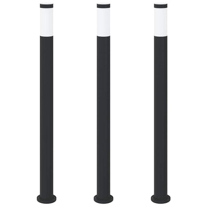 Bollard Lights 3pcs 110 cm Stainless Steel IP44