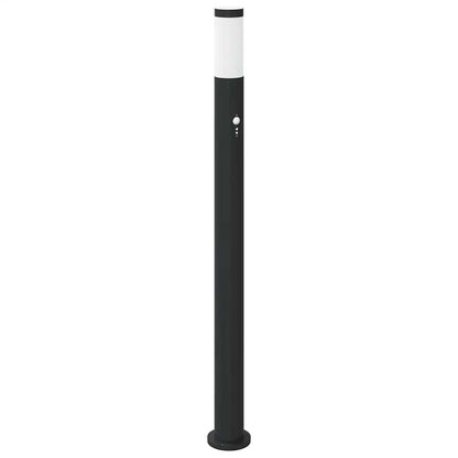 Bollard Light with Sensor 110 cm Stainless Steel IP44