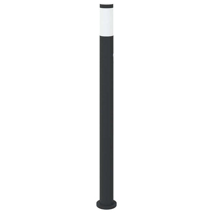 Bollard Light with Sensor 110 cm Stainless Steel IP44