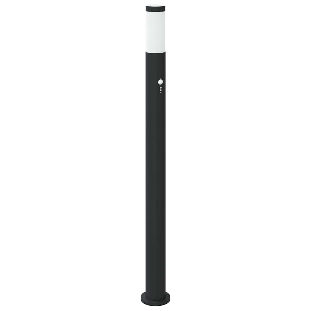 Bollard Lights with Sensor 3pcs 110 cm Stainless Steel IP44