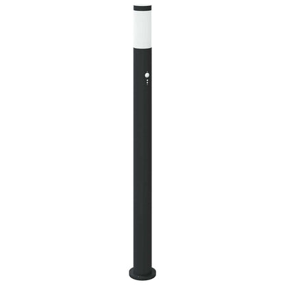 Bollard Lights with Sensor 3pcs 110 cm Stainless Steel IP44