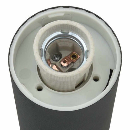 Bollard Lights with Sensor&Outlet 3pcs 50 cm
