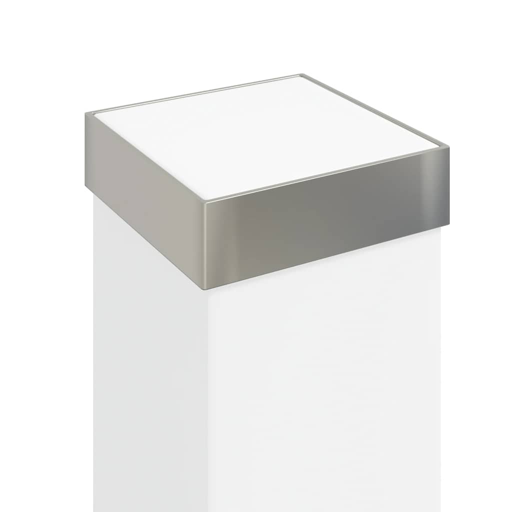 Bollard Lights with Sensor 3 pcs 50 cm Stainless Steel IP44