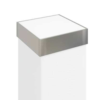 Bollard Lights with Sensor 3 pcs 50 cm Stainless Steel IP44