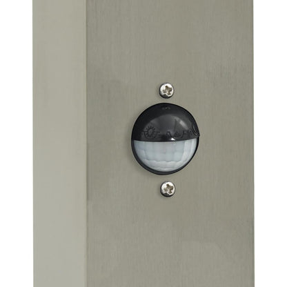 Bollard Lights with Sensor 3 pcs 50 cm Stainless Steel IP44