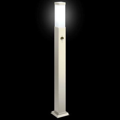 Bollard Light with Sensor 80 cm Stainless Steel IP44