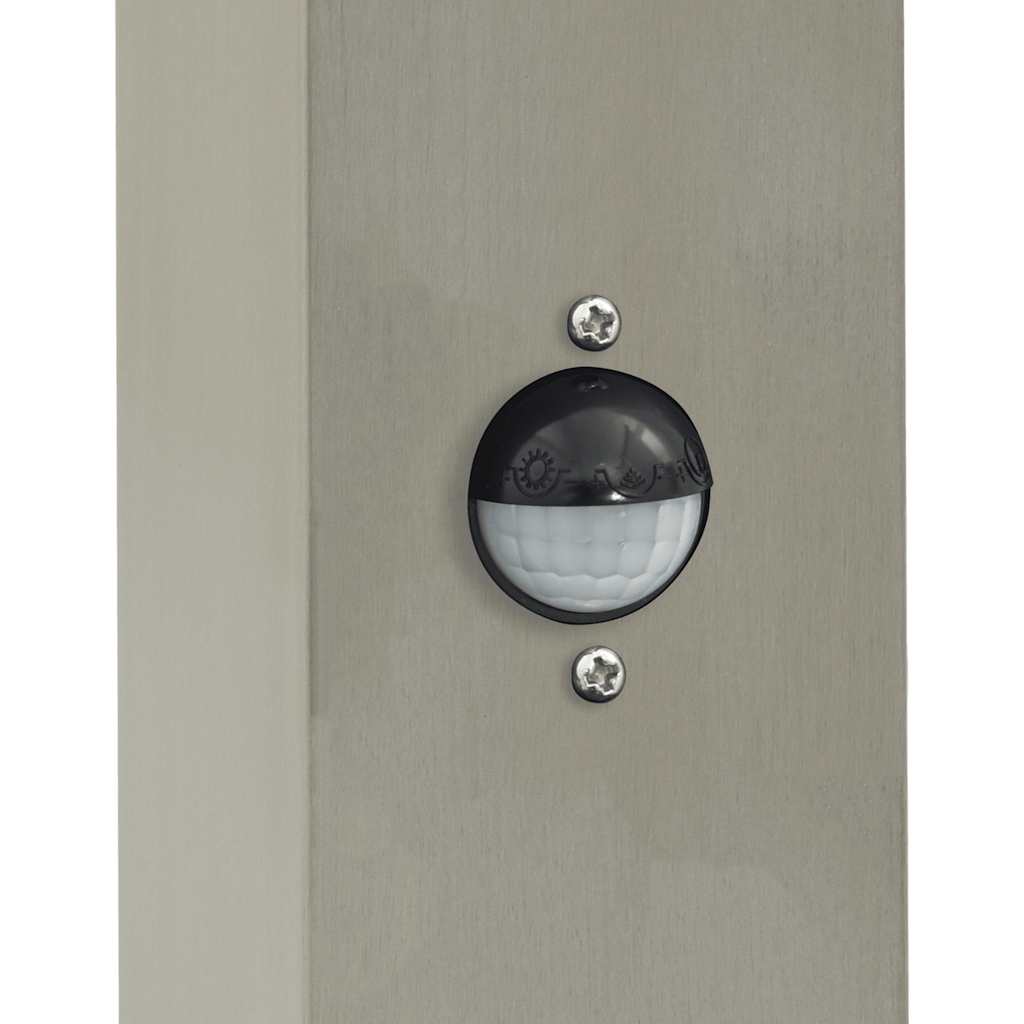 Bollard Light with Sensor 110 cm Stainless Steel IP44