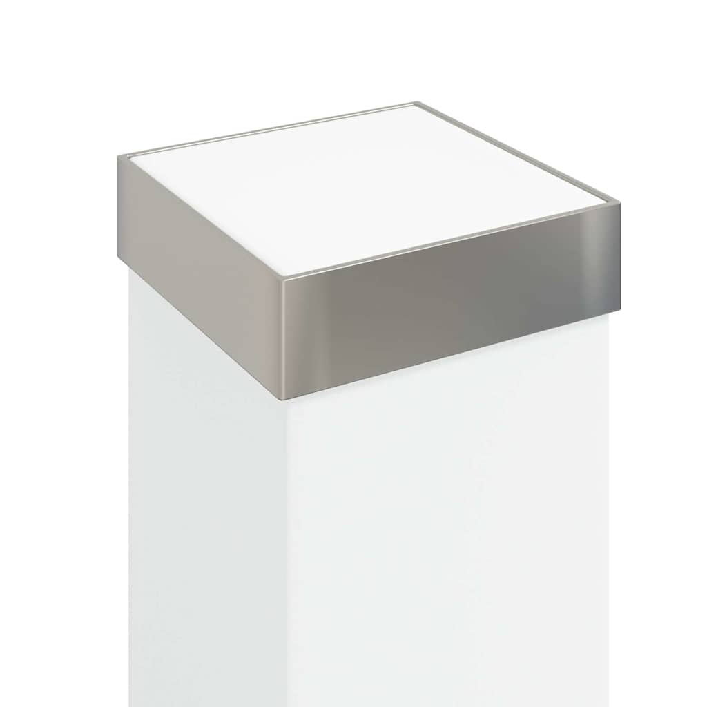 Bollard Lights with Sensor 3 pcs 110 cm Stainless Steel IP44