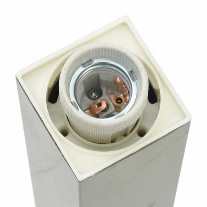 Bollard Light with Outlet 110 cm Stainless Steel IP44