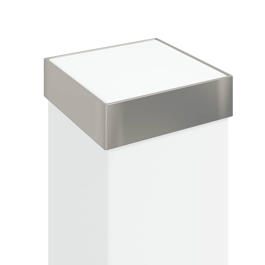 Bollard Lights with Outlet 3 pcs 110 cm Stainless Steel IP44
