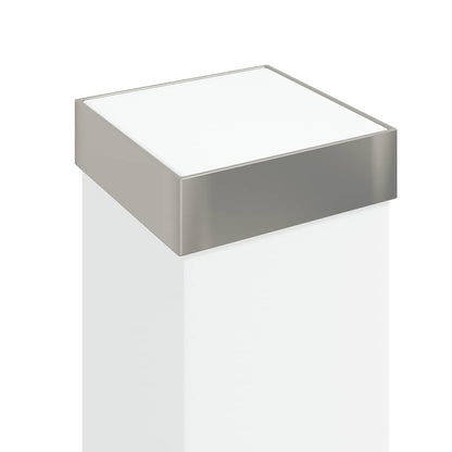 Bollard Lights with Outlet 3 pcs 110 cm Stainless Steel IP44
