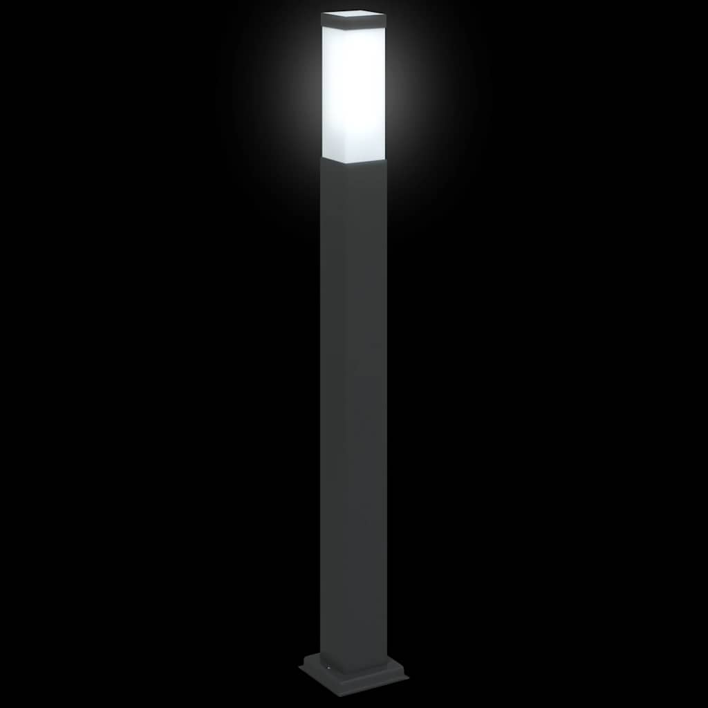 Bollard Lights 3 pcs 80 cm Black IP44