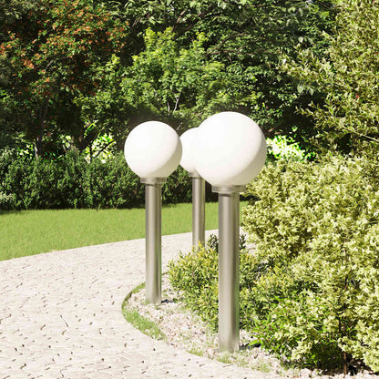 Bollard Lights 3 pcs 80 cm Stainless Steel IP44
