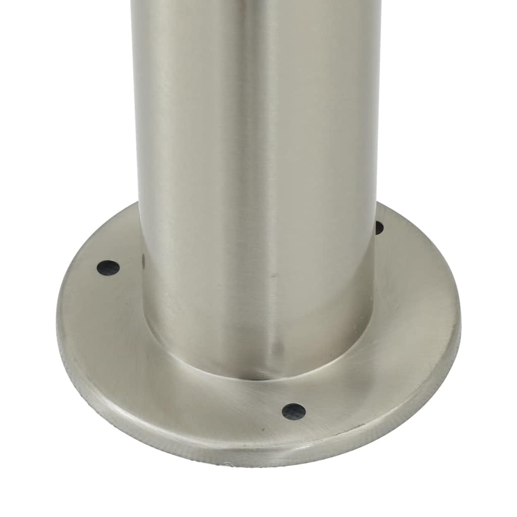 Bollard Lights with Sensor 3 pcs 80 cm Stainless Steel IP44