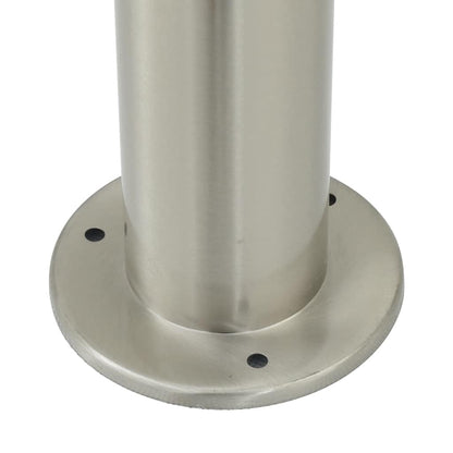 Bollard Lights with Sensor 3 pcs 80 cm Stainless Steel IP44