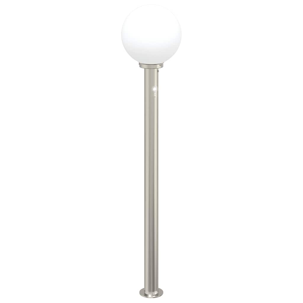 Bollard Light with Sensor 120 cm Stainless Steel IP44