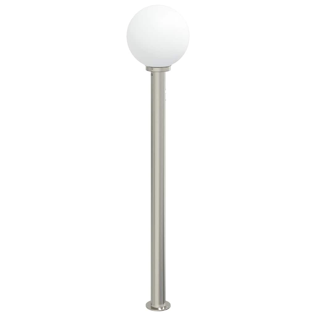 Bollard Light with Sensor 120 cm Stainless Steel IP44