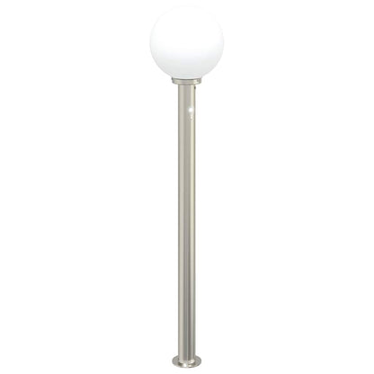 Bollard Lights with Sensor 3 pcs 120 cm Stainless Steel IP44