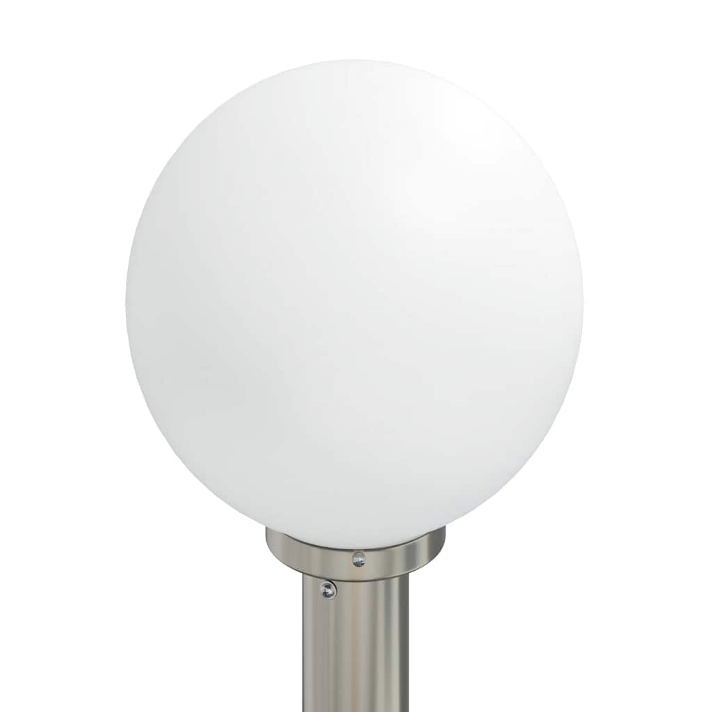 Bollard Light with Outlet 80 cm Stainless Steel IP44