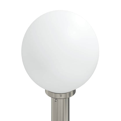 Bollard Lights with Outlet 3 pcs 120 cm Stainless Steel IP44