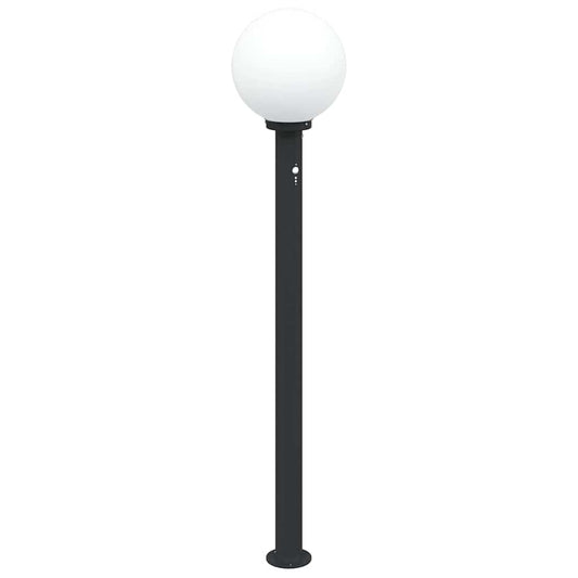 Bollard Light with Sensor 120 cm Black IP44