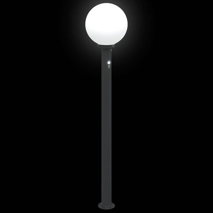 Bollard Light with Sensor 120 cm Black IP44