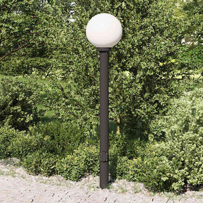 Bollard Light with Outlet 120 cm Black IP44
