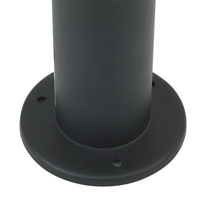 Bollard Lights with Outlet 3 pcs 120 cm Black IP44