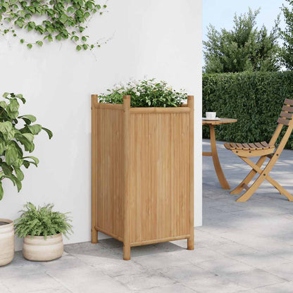 Planter 40x40x80 cm Bamboo